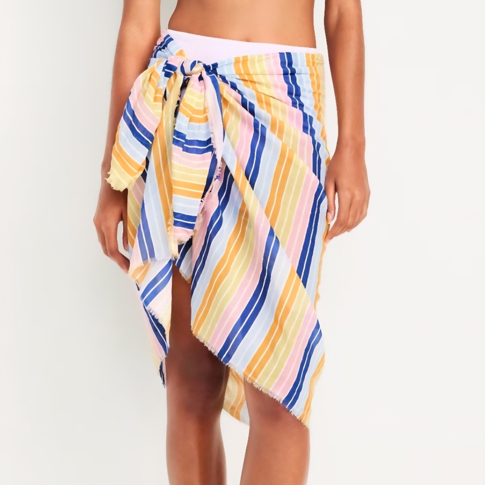 Old Navy Colorful Striped Sarong